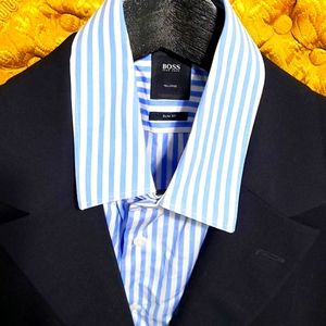 Hugo Boss Rossellini Movie Black Blazer 44R